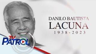 Dating Manila Vice Mayor Danilo Lacuna pumanaw na sa edad na 85  TV Patrol