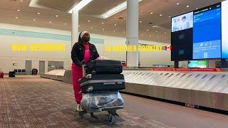 A NEW BEGINING IN A NEW COUNTRY   CANADA RELOCATION VLOG  TRAVEL VLOG