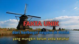 Fakta unik dari berbagai dunia yang mungkin belum anda ketahui  fakta unik fakta menarik