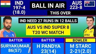 India Vs Australia Super 8 T20 World Cup Full Match Highlights IND vs AUS Warm Up Match Highlights