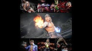 MK11 - Fighters vs Fire God Liu Kang for control of the Hourglass