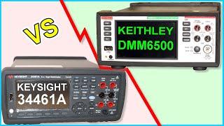 Keysight 34461A  vs  Keithley DMM6500 - Tischmultimeter im Vergleich  Kurzes Review