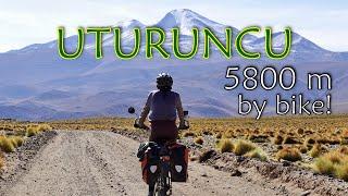 Cycling the Uturuncu Volcano - 5800 m.a.s.l. by Bicycle  A Short Film 4K