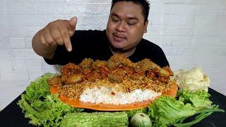 MIE SAMYANG KEPALA AYAM 1KG BUMBU PEDAS MAKAN SAMA TULANGNYA..