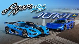 Koenigsegg Jesko Attack & Koenigsegg Agera RST On The Runway