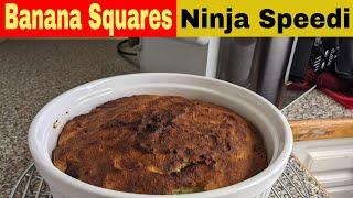 Banana Almond Flour Squares Ninja Speedi Recipe