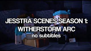 jesstra scenepack witherstorm arc - no subtitles minecraft story mode female jesse x petra