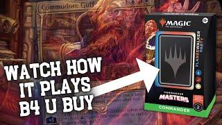 BEGINNERS GUIDE to Playing Planeswalker Party  MTG Commander Masters  Commodore Guff