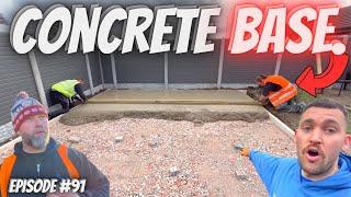 MASSIVE CONCRETE BASE BUILD - This Week At D&J Projects #91