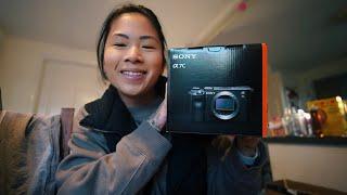 SONY A7C UNBOXING + 20mm 1.8 mm LENS