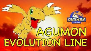 Agumon Evolution Line