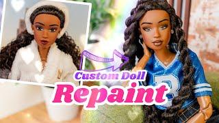 Let’s Repaint A Doll Using Acrylic Paint  Custom Fashion Doll
