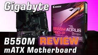 Does it fly or does it fall? A deep look at the Gigabyte B550M Aorus Pro-P mATX motherboard.