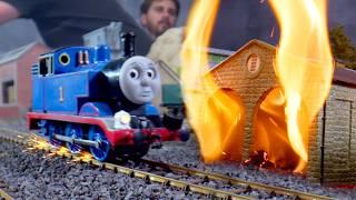 Behind the Scenes Thomas and the Bomb - The Mad Bomber Explosion