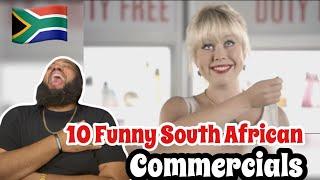 AMERICAN REACTS TO 10 Funny South African Commercials 