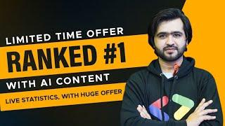 Ranked on Top with AI content  New Content Writing batch Announcement
