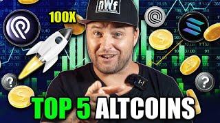 J Chains’ Top 5 Altcoin Picks EASY 10x Crypto Portfolio