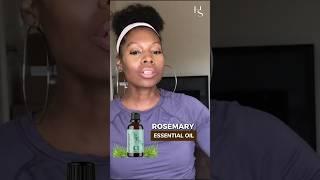 Does rosemary essential oil promotes hair growth? #haircare #hairgrowth