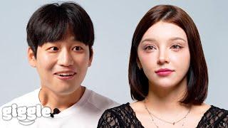 Are you an AI? Koreans meet Beautiful European Girl For the First Time..