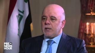 Iraqi Prime Minister Russias attacks on the Islamic State in Syria are helpful