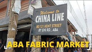 ABA THE BIGGEST FABRIC MARKET IN NIGERIA.