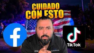 ALERTA si tienes ESTAS REDES y VIVES en USA cuidado