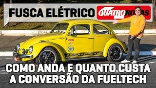 Fusca elétrico é tão legal quanto o original e custa bem menos que um carro elétrico EXCLUSIVO