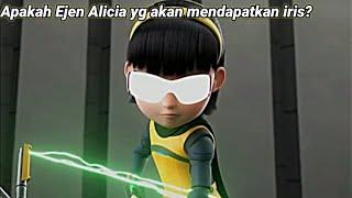 apakah Alicia akan mendapatkan iris? Ejen Ali musim 3 eps 8