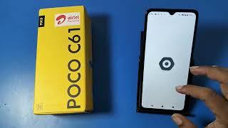 how to set phone password in poco C61  Poco me password kaise lagaye