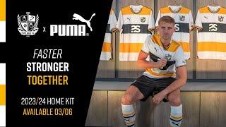 Faster. Stronger. Together.  Introducing Port Vale FCs new 202324 Home Kit