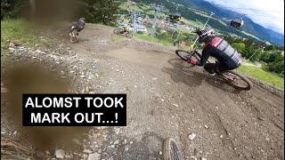 BEST DOWNHILL TRACK OF ALL TIME SCHLADMING AUSTRIA.