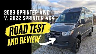 2023 Sprinter AWD v. 4WD Road Test and Review