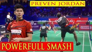 PREVEN JORDAN POWERFULL SMASH  NICE ANGLE BADMINTON