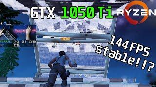 GTX 1050 Ti · Ryzen 5 5600X · Works 2024? · Fortnite 1080p LOW Meshes