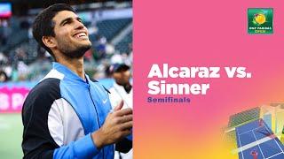 Jannik Sinner vs Carlos Alcaraz Highlights  Indian Wells 2024