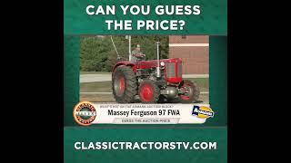 Guess The Price? Massey Ferguson 97 FWA