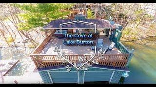 The Cove at Lake Burton - Lakefront Home with Covered Boathouse Deck and Sun Dock