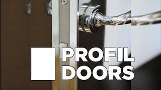PROFIL DOORS - Алюминевый торец《Канал установка дверей™Про двери》
