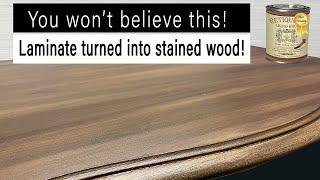 Laminate Top Transformed into REAL STAINED WOOD? My Honest Review of Liquid Wood