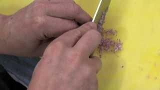 Marco Pierre White - How to finely chop onions