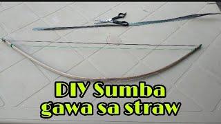 Pano gumawa ng Sumba na straw. DIY Sumba. Pampaingay sa Guryon o SARANGGOLA