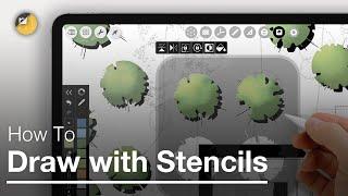 How to Draw with Stencils - Morpholio Trace Beginner Tutorial for iPad Pro Drawing & Design