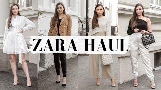 TRY ON HAUL  Whats New in ZARA? Spring Haul 2020