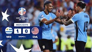 USA 0-1 URUGUAY  HIGHLIGHTS  CONMEBOL COPA AMÉRICA USA 2024™