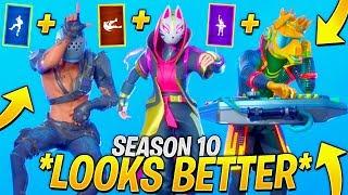 Fortnite DANCES & EMOTES that *LOOK BETTER* with These Skins.. SEASON 10