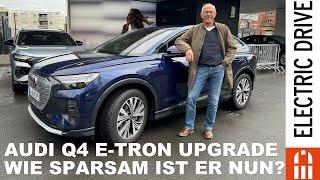 2024 Audi Q4 e-tron Upgrade Modellpflege Fahrbericht Test Verbrauch Update  Electric Drive Check