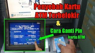 Penyebab Kartu ATM Terbelokir & Cara Ganti Pin atm bri