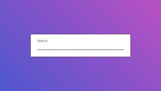 Awesome Input Animation using HTML & CSS  CodingNepal