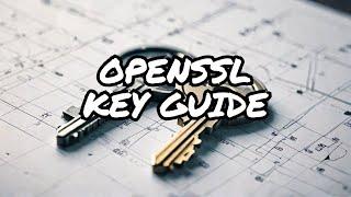 How To Generate DSA Public and Private Key Pair with OpenSSL