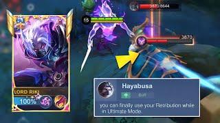 FINALLY THANK YOU MOONTON FOR THIS BIGGEST BUFF HAYABUSA META IS BACK - Mobile legends